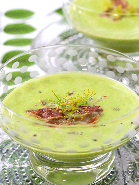 Grön ärtsoppa（グローン・アートソッパ）グリーンピースのスープ